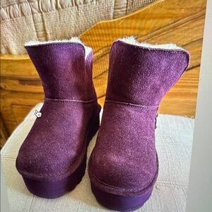 Cozy Purple womens Boots